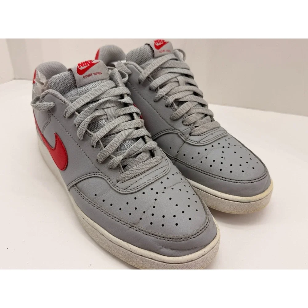 Nike Court Vision Low Shoes Mens Size 10 Basketball DH2987-004 Swoosh Sneakers